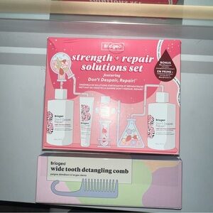 Briogeo Strength & Restore solutions set + wide tooth comb